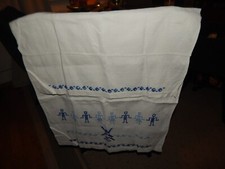 1 altes Übertuch Vorhang, Überhandtuchhalter, Ziervorhang, für Handtuchhalter