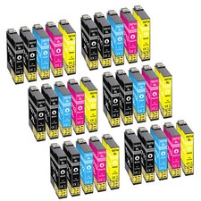 30 Patronen XL für Epson Stylus D 120 D 78 D 92 DX 4000 DX 4050 T0711-0714