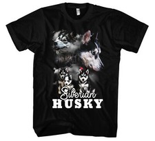Siberian husky männer shirt - männer, t-shirt