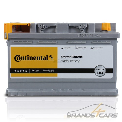 Continental vdo autobatterie - continental,