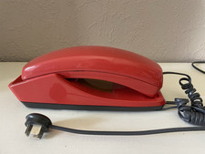 Tastentelefon SEK Dallas Design rot Telefon Rarität Vintage Sammlerstück retro