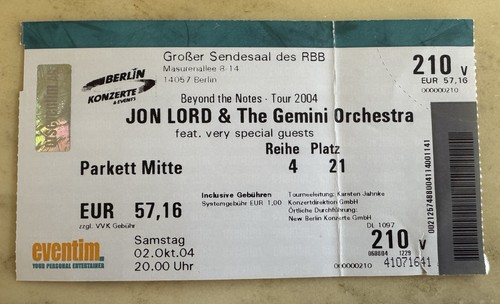 Jon lord the gemini - jon,