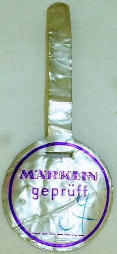 Prüfsiegel lila märklin lg3 - prüfsiegel,