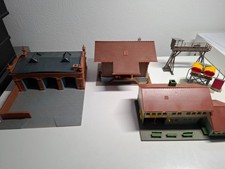 H0 -  Gebäude Häuser Haus / Bauernhaus / Postamt (5 Stück)