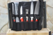 Dick Rolltasche 6-tlg. Set Red Spirit Kochmesserset u.a. + Tranchier-/+ Zange
