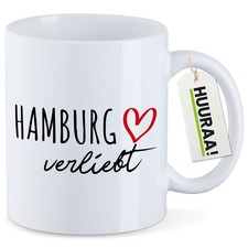 Kaffeetasse Hamburg verliebt