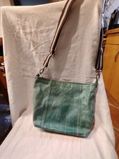 Gabs Handtasche Leder/Stoff, türkis