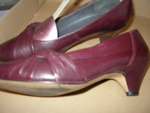 Damen schuhe pumps dunkelrot - pumps,