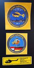3x Aufkleber ADAC Luftrettung  RTH Christoph 25/Christoph Westfalen/Chr Europa2