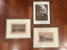 Bild Stahlstich Köln Kupferstich Bad Godesberg Hochkreuz Albert Einstein Gerahmt