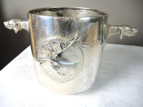 Art deco sektkühler - art, metall