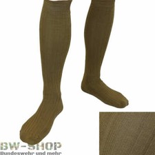 1-10er PACK ORIGINAL BUNDESWEHR SOCKEN TROPEN KHAKI BW STRÜMPFE KNIESTRÜMPFE