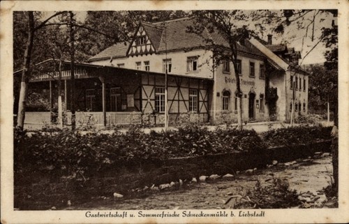 Schneckenmühle liebstadt - ak,