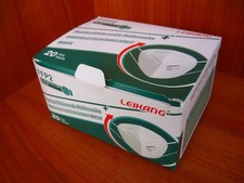 20 Stück LEIKANG FFP2 Atemschutzmaske 1 Box = 20 Stück Versand weltweit möglich.