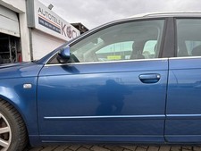 Tür hinten links AUDI A4 S4 B7 8E MAURITIUSBLAU LZ5C blau