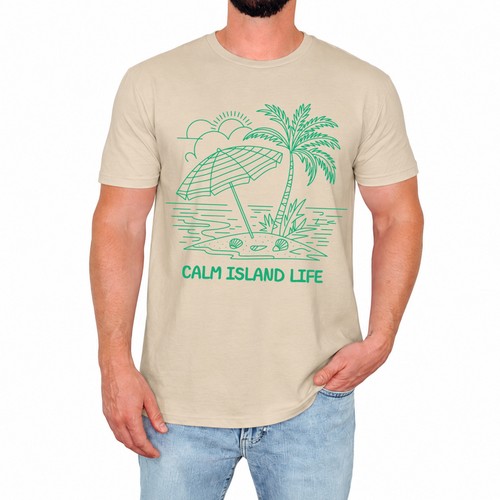 Calm island life - calm, herren