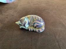 porzellankatze schlafend Royal crown derby
