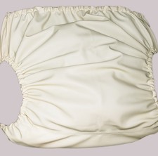 Latex Windelhose - die klassische unisex Windelhose cremweiß 0,6 mm Stärke