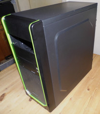 Gehäuse sharkoon grün - pc,