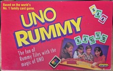 Mattel UNO Rummy Up Brettspiel