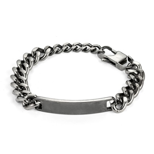Edelstahl armband gravurplatte - edelstahl,