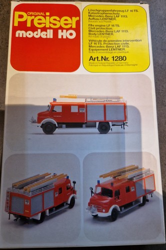 Preiser 1280 31280 feuerwehr - 1280,