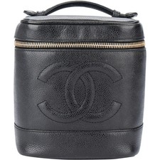 Chanel Noir Caviar Leather CC