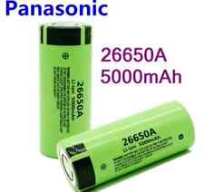 1-2X Panasonic Akku 26650