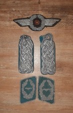 DDR NVA KVP Metallgespinst Effekten Schulterstücke Offizier