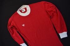 Erima Trikot Vintage Jersey Maglia Camiseta Rot Weiß Germany Rohling Fussball S 