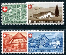 SCHWEIZ 1945 460-463 **