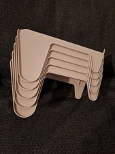 Schuhorganizer Aufbewahrung Hellgrau 5 Stück