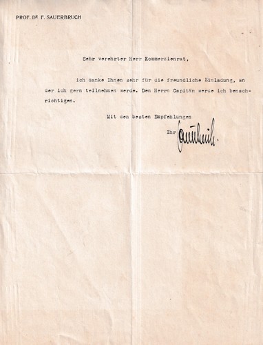 Ferdinand sauerbruch chirurg - sauerbruch,