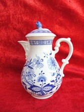 schöne Kaffeekanne ,  Hutschenreuther  Zwiebelmuster , 24cm  , 1,5Liter 