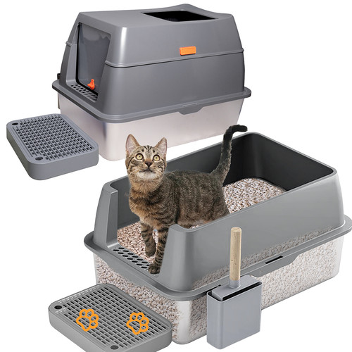 Katzentoilette xxl edelstahl - katzentoilette,