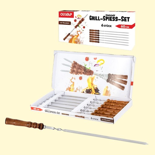 Stück mit holzgriff - 6,