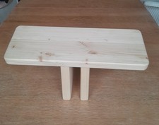 Meditationsbank massiv holz - ,