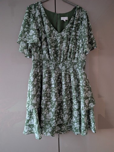 Kleid apricot xl - gr., l)
