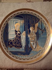 Wandteller Weihnachten 1984 - Neues Testament - Erscheinung des Engels