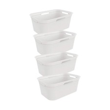 Rotho 4er set wäschekorb 41l - set,