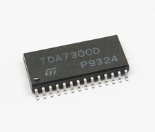 2 Stück TDA7300D Digital Controlled Stereo Audio Processor, ST Microelectronics