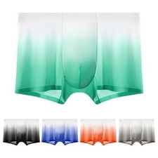 Herren Boxershorts Eis Seide