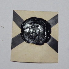 Sehr altes Wachssiegel von der