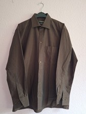 Herren Hemd Jan Paulsen Gr.M39/40. Langarm. Braun. Gebraucht