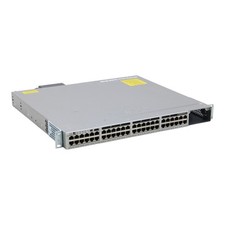 Cisco Catalyst WS-C3850-48F-S 48-Port RJ-45 PoE+ Managed Gigabit Switch