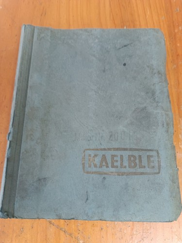 Kaelble ersatzteilliste - kaelble,