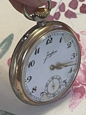 Alte Junghans Taschenuhr – Funktionsfähig - Klassiker mit Charakter (Nr.10)