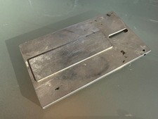 Slotcar Einstellplatte