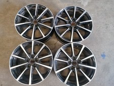 4x Original BORBET 17 Zoll Alufelgen 8Jx17H2 LK 5x112  ET48  für VW Seat Audi MB