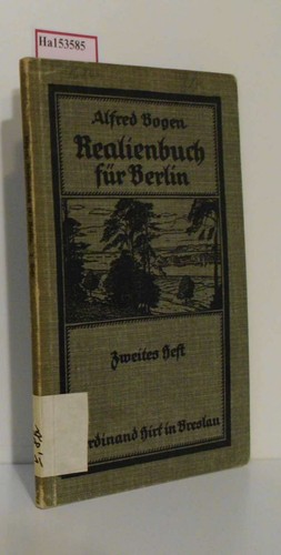 Realienbuch für berlin 2 - für, berlin.